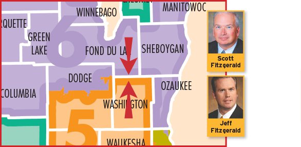 Lines drawn for the Brothers Fitzgerald